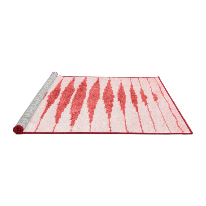 Modern Red Washable Rugs
