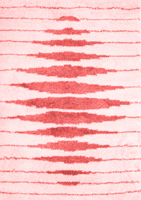 Solid Red Modern Rug, con427red