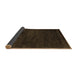 Sideview of Abstract Brown Contemporary Rug, con428brn