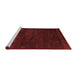 Contemporary Red Washable Rugs