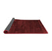 Abstract Red Contemporary Area Rugs