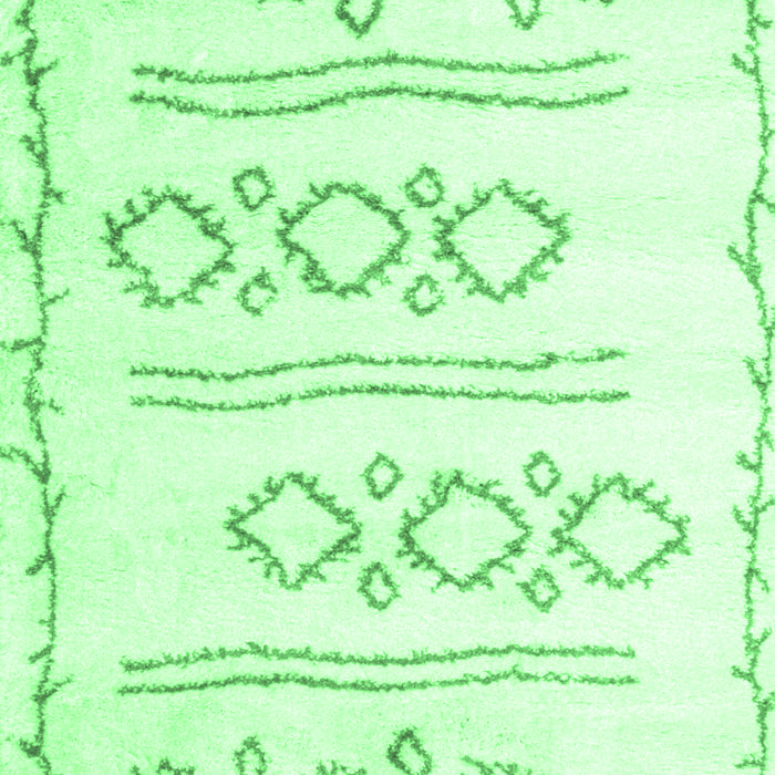 Machine Washable Solid Emerald Green Modern Area Rugs, wshcon429emgrn