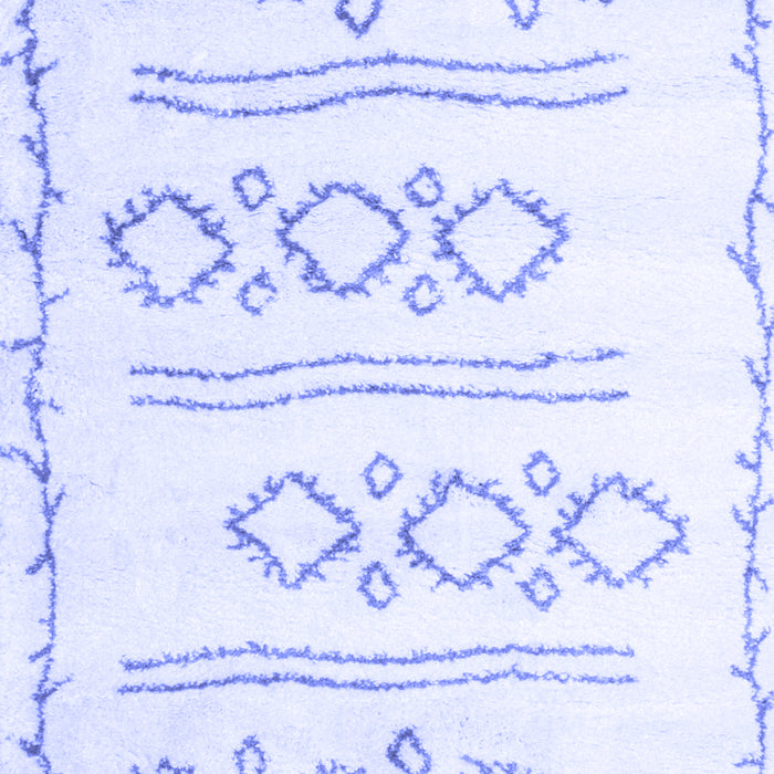 Solid Blue Modern Rug, con429blu