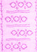 Solid Pink Modern Rug, con429pnk