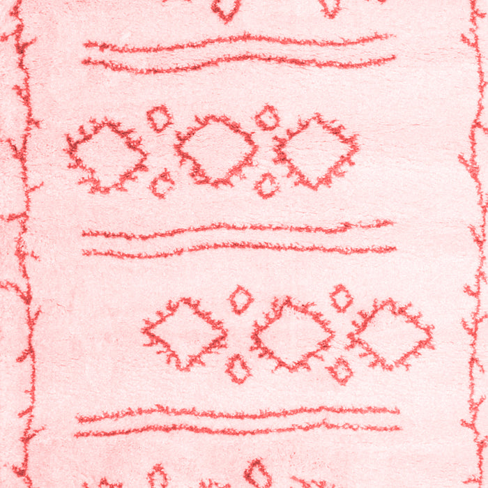 Solid Red Modern Area Rugs