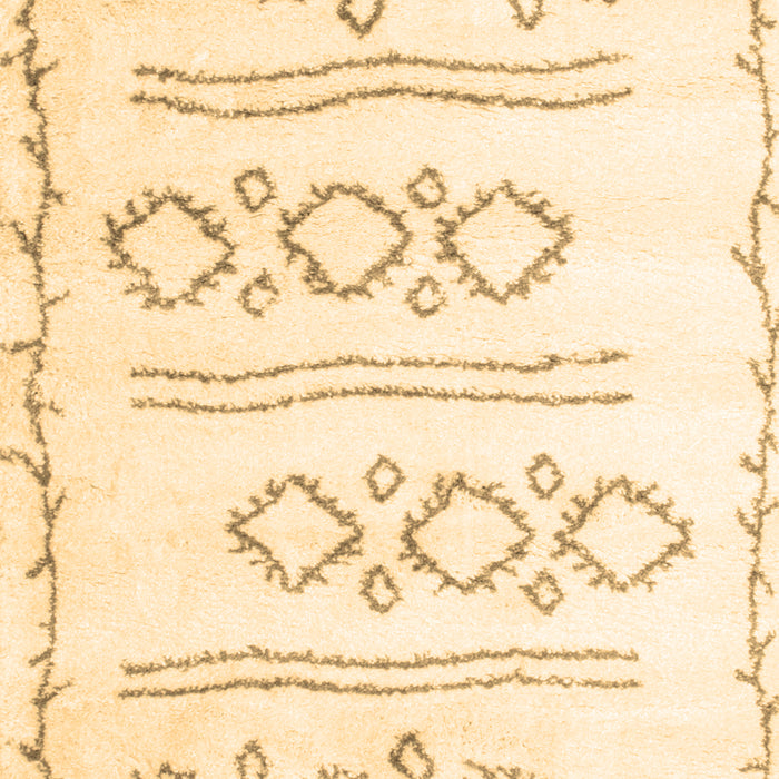 Machine Washable Solid Brown Modern Rug, wshcon429brn