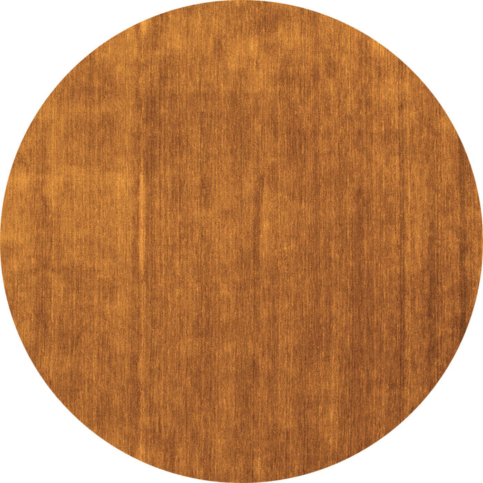 Square Abstract Orange Contemporary Rug, con42org