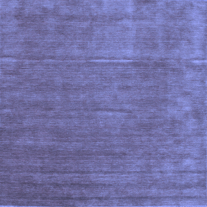 Square Abstract Blue Contemporary Rug, con42blu
