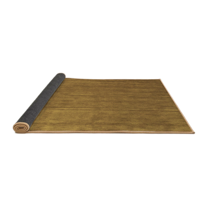 Sideview of Abstract Brown Contemporary Rug, con42brn