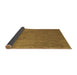 Sideview of Abstract Brown Contemporary Rug, con42brn