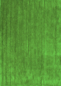 Abstract Green Contemporary Rug, con42grn