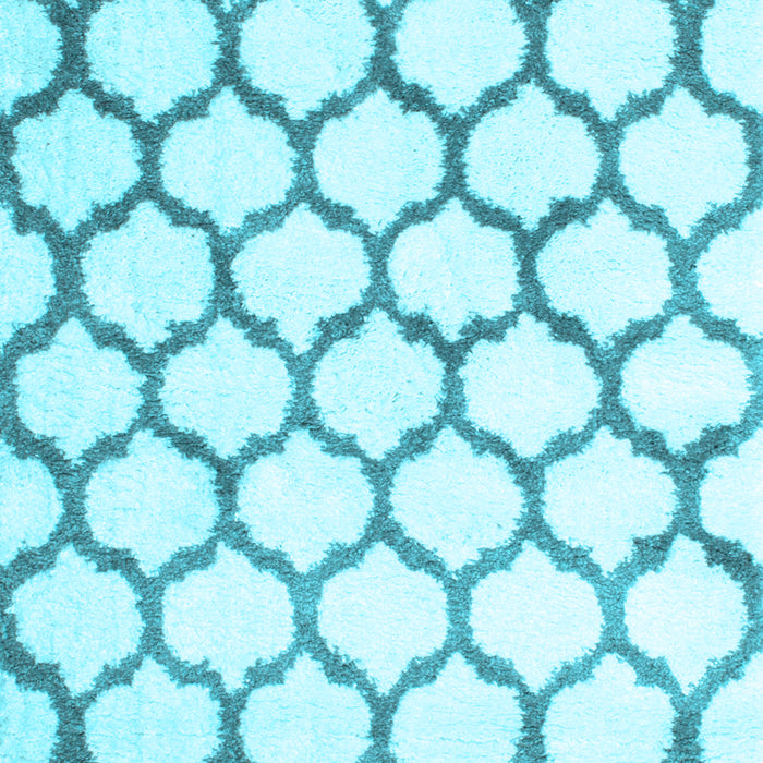 Machine Washable Terrilis Light Blue Contemporary Rug, wshcon430lblu
