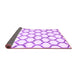 Sideview of Terrilis Purple Contemporary Rug, con430pur