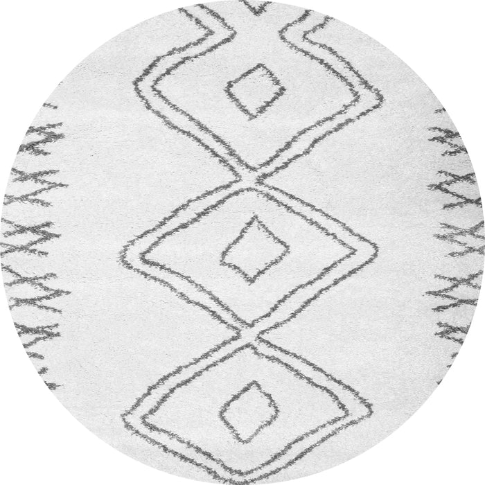 Machine Washable Solid Gray Modern Rug, wshcon431gry