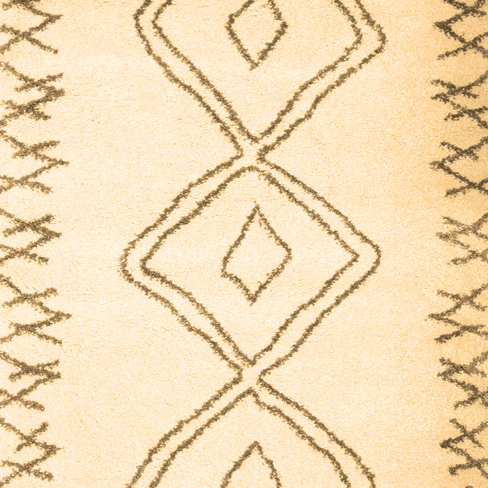 Solid Brown Modern Rug, con431brn