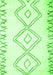 Solid Green Modern Rug, con431grn