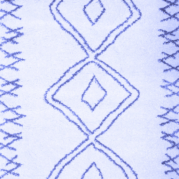 Solid Blue Modern Rug, con431blu