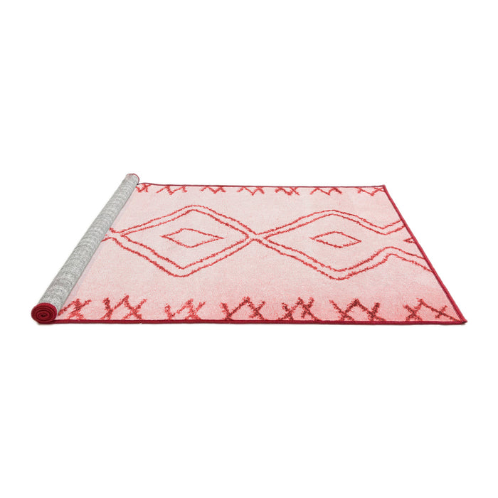 Modern Red Washable Rugs