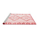 Modern Red Washable Rugs