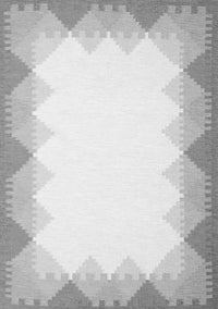 Abstract Gray Contemporary Rug, con432gry