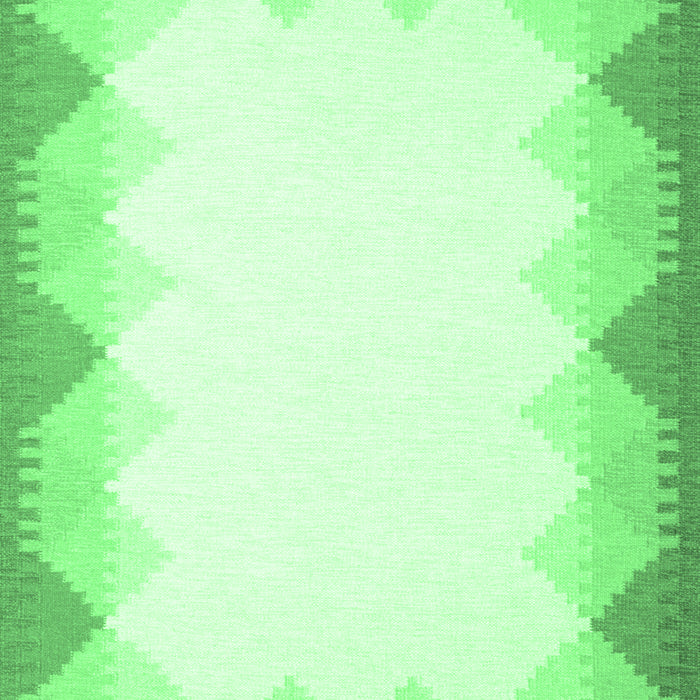 Abstract Emerald Green Contemporary Rug, con432emgrn