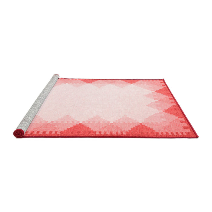 Contemporary Red Washable Rugs