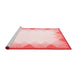 Contemporary Red Washable Rugs