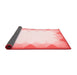 Abstract Red Contemporary Area Rugs