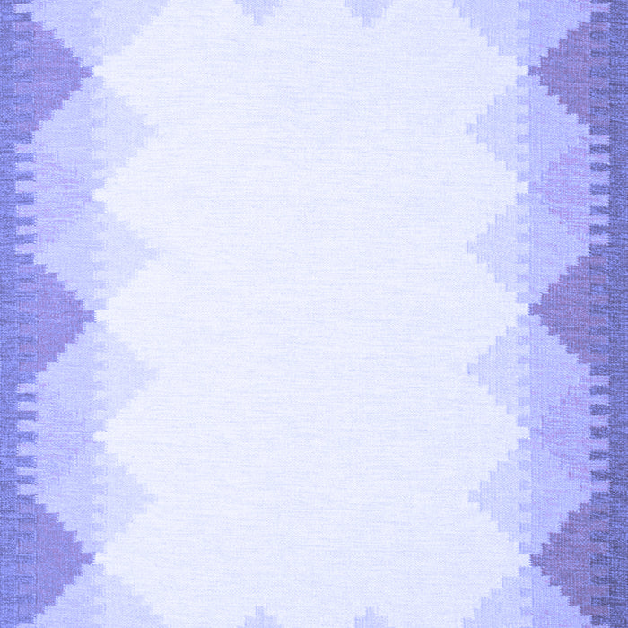 Abstract Blue Contemporary Rug, con432blu