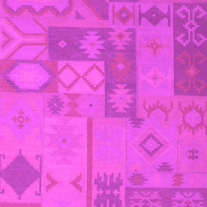 Patchwork Pink Transitional Rug, con433pnk