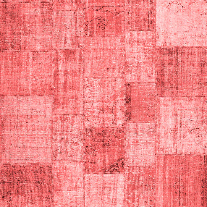 Patchwork Red Transitional Area Rugs