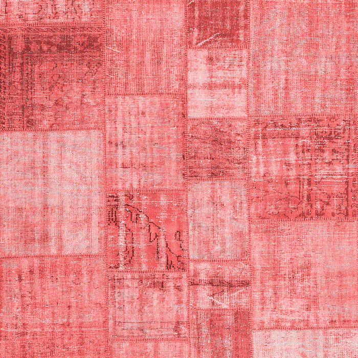 Patchwork Red Transitional Area Rugs