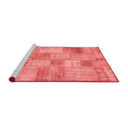 Transitional Red Washable Rugs