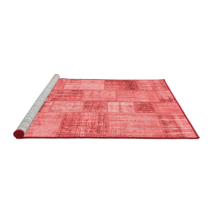 Transitional Red Washable Rugs