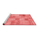 Transitional Red Washable Rugs