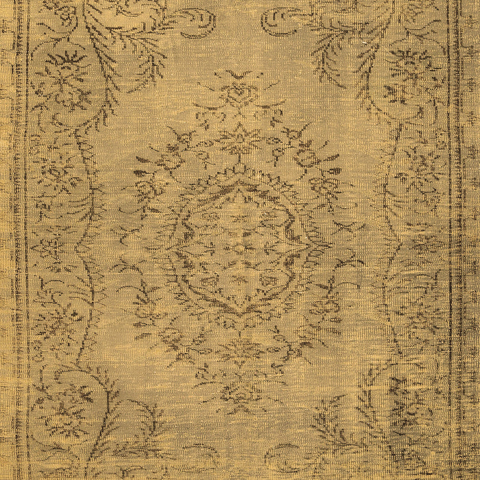 Machine Washable Abstract Brown Contemporary Rug, wshcon436brn