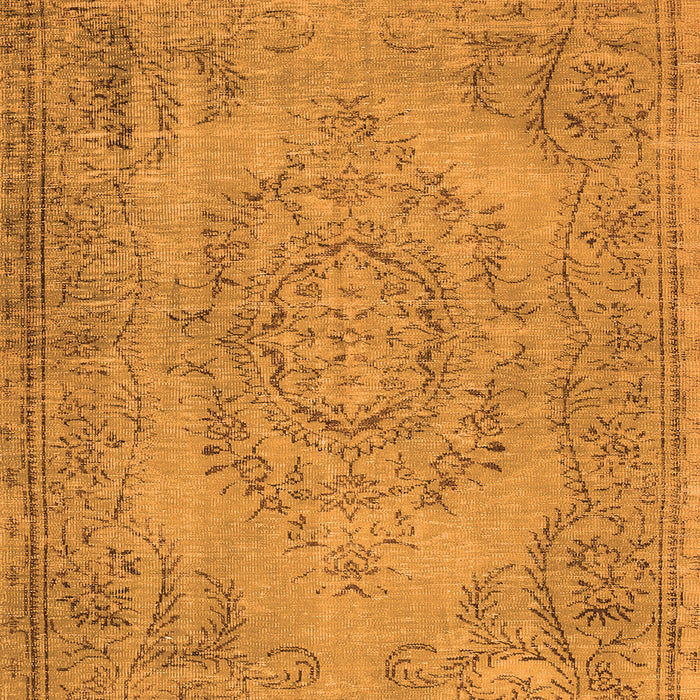 Serging Thickness of Machine Washable Abstract Orange Contemporary Area Rugs, wshcon436org