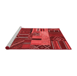Transitional Red Washable Rugs