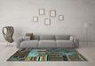 Machine Washable Patchwork Light Blue Transitional Rug in a Living Room, wshcon437lblu