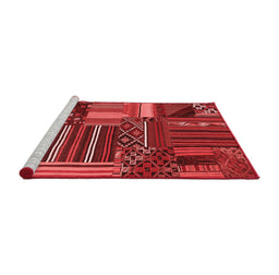 Transitional Red Washable Rugs