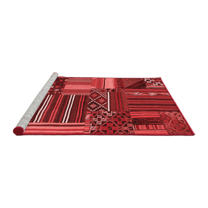 Transitional Red Washable Rugs