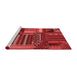 Transitional Red Washable Rugs