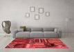 Transitional Red Washable Rugs