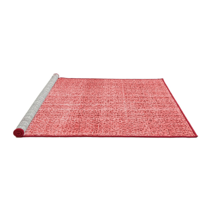 Contemporary Red Washable Rugs