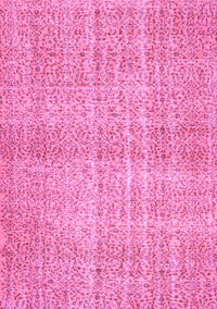 Abstract Pink Contemporary Rug, con439pnk