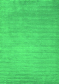 Abstract Green Contemporary Rug, con43grn