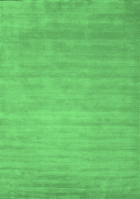 Abstract Emerald Green Contemporary Rug, con43emgrn