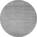 Machine Washable Abstract Gray Contemporary Rug, wshcon43gry