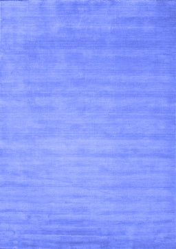 Abstract Blue Contemporary Rug, con43blu