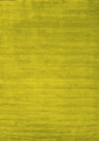 Abstract Yellow Contemporary Rug, con43yw